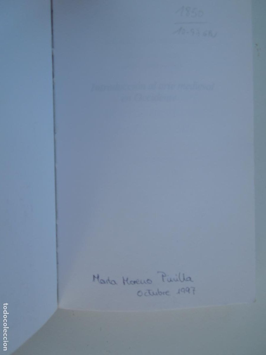 Libros de segunda mano: INTRODUCCI&Oacute;N AL ARTE MEDIEVAL EN OCCIDENTE - MARCEL DURLIAT - EDICIONES C&Aacute;TEDRA 1955. - Foto 3