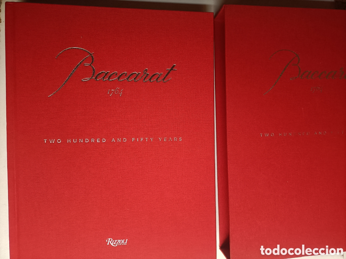 Libros de segunda mano: Baccarat 1764 Two hundred and fifty years. Texto ingl&eacute;s cristal arte antig&uuml;edades