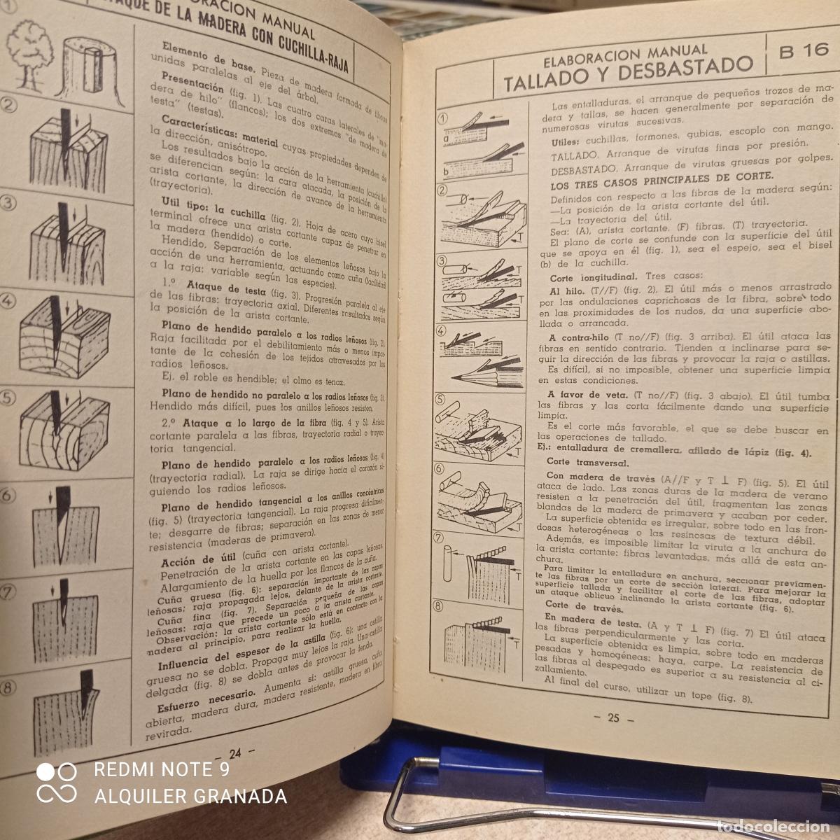Libros de segunda mano: MANUALES TECNOR - INDUSTRIAS DE LA MADERA - BAILLEU / HEURTEMATTE - Foto 3