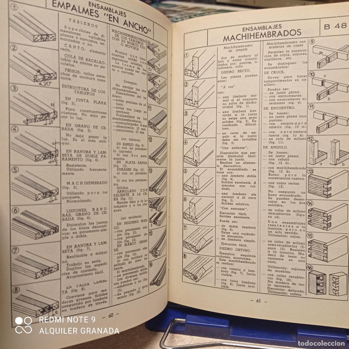 Libros de segunda mano: MANUALES TECNOR - INDUSTRIAS DE LA MADERA - BAILLEU / HEURTEMATTE - Foto 4