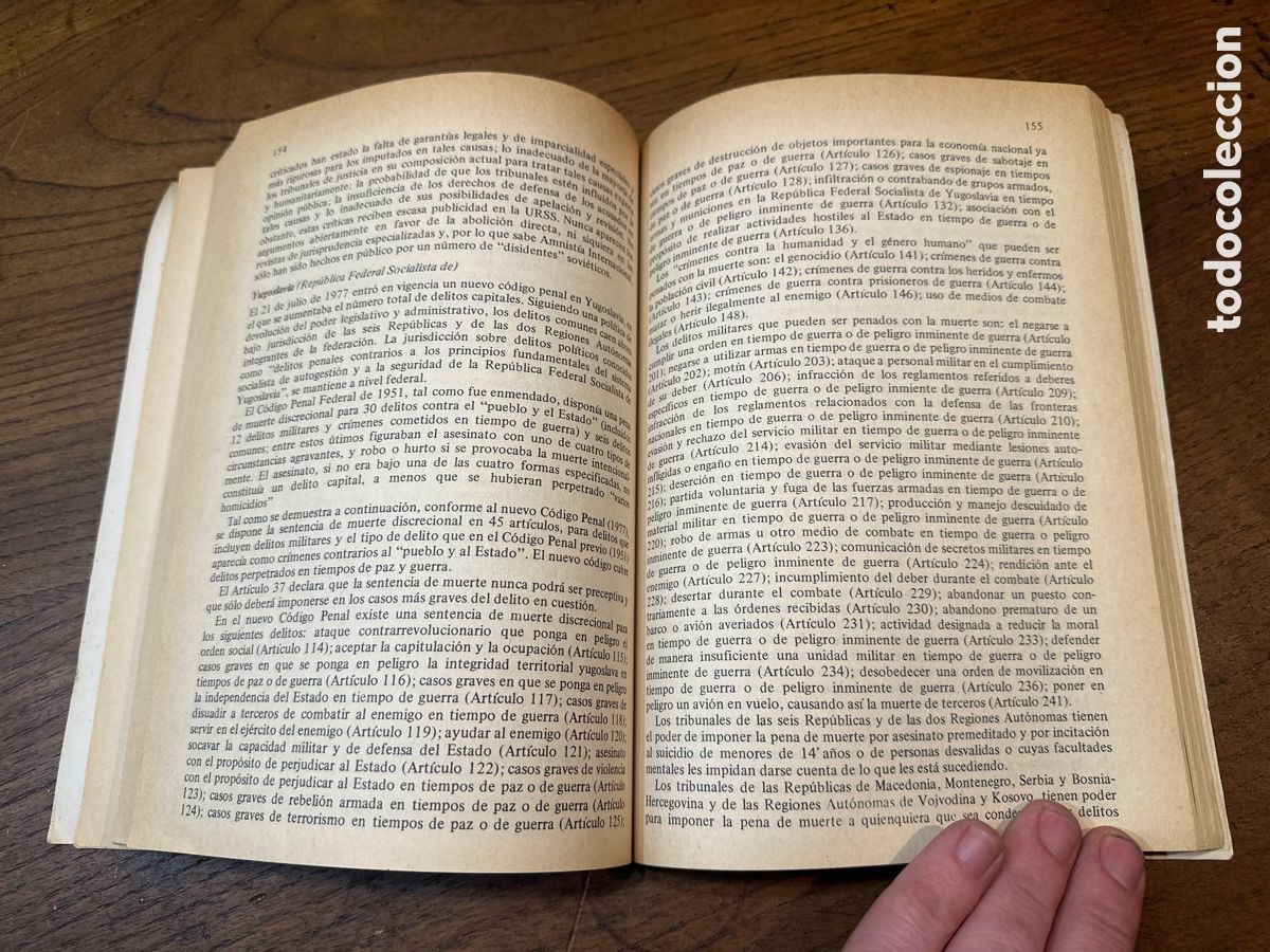 Libros de segunda mano: LA PENA DE MUERTE. INFORME DE AMNISTIA INTERNACIONAL - Foto 6