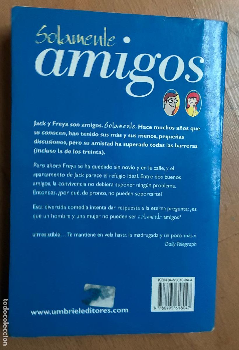 Libros de segunda mano: SOLAMENTE AMIGOS, Robyn Sisman, Umbriel - Foto 2