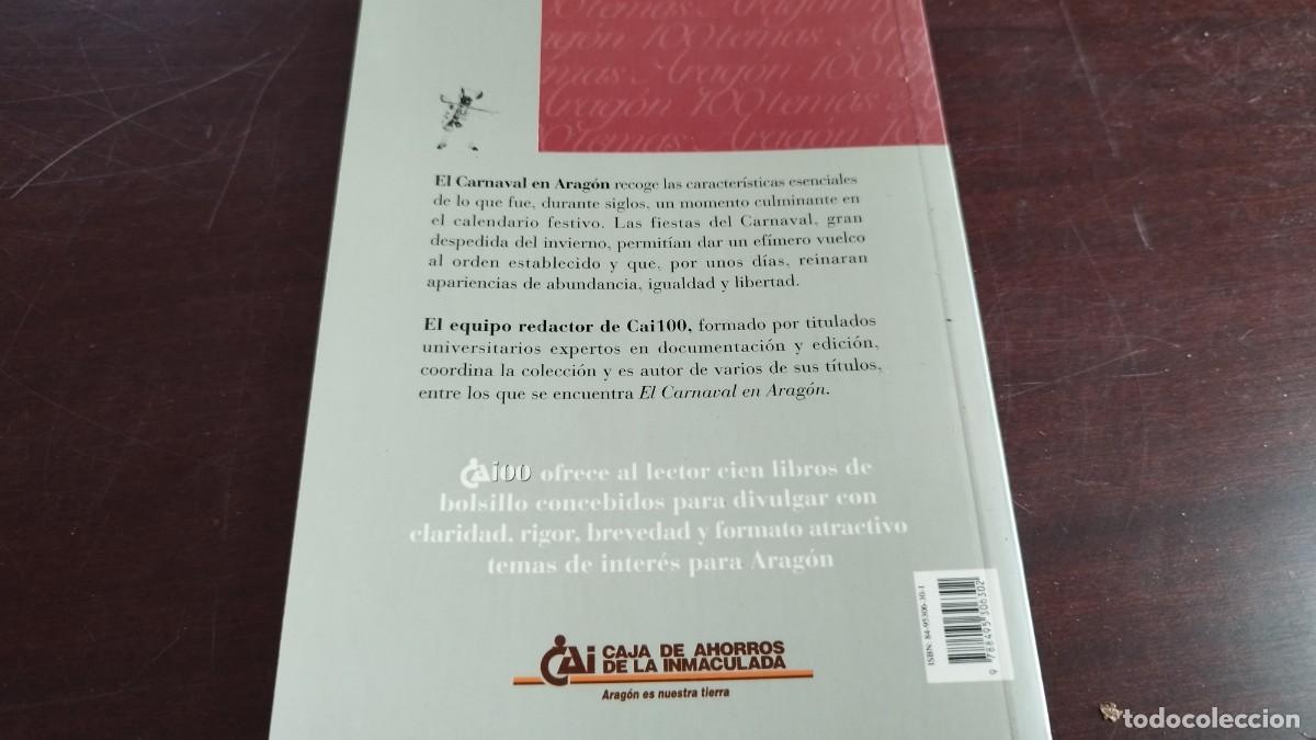 Libros de segunda mano: EL CARNAVAL EN ARAGON / / COL / CAI100 / ARAGON - Foto 3