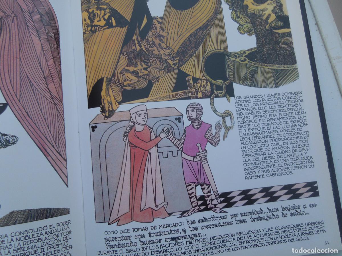 Libros de segunda mano: HISTORIA DE ANDALUC&Iacute;A - 3 TOMOS - C&Oacute;MICS - MONTE DE PIEDAD SEVILLA 1982. - Foto 8