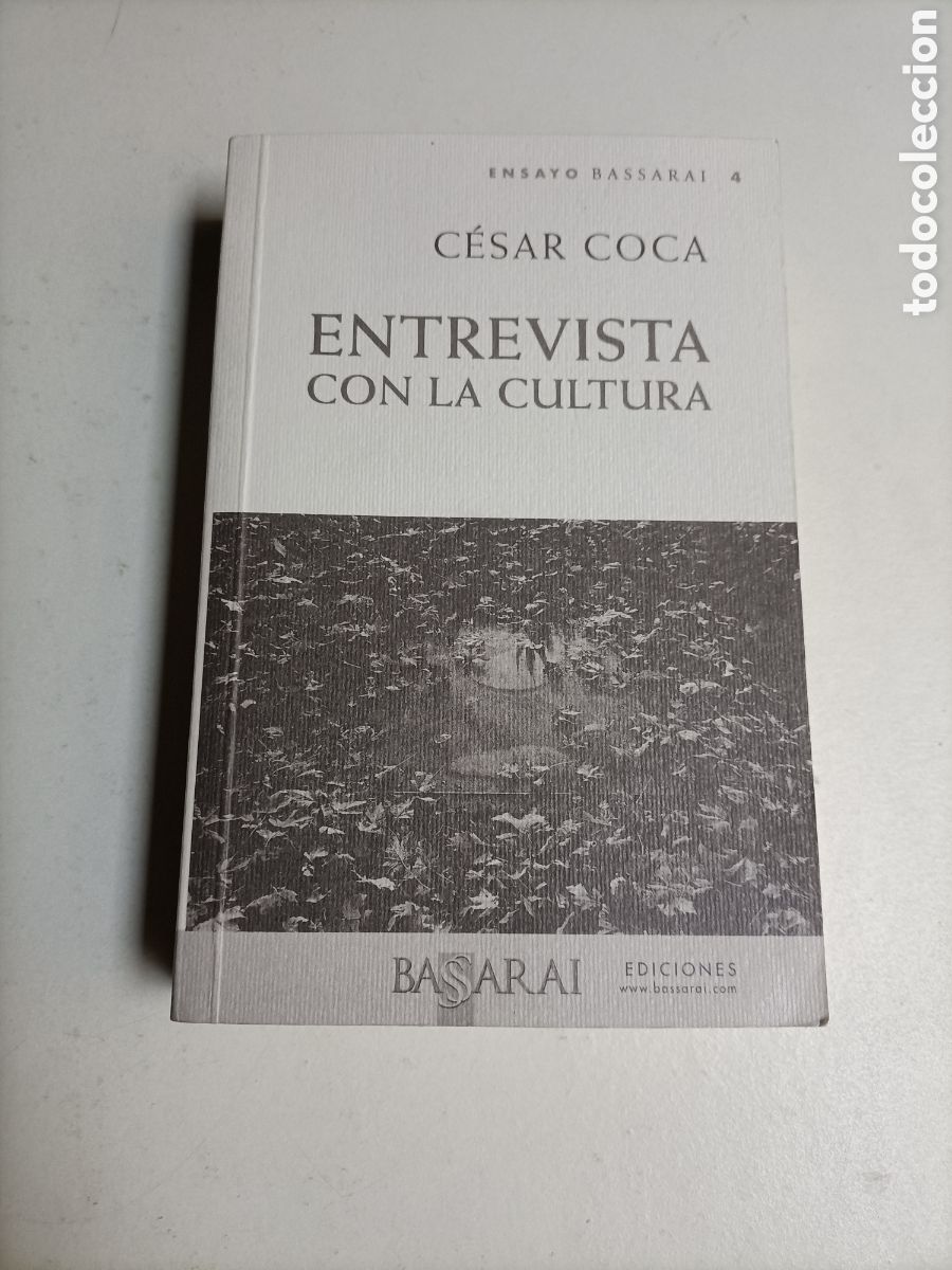 Libros de segunda mano: Entrevista con la cultura. C&eacute;sar coca - Foto 1