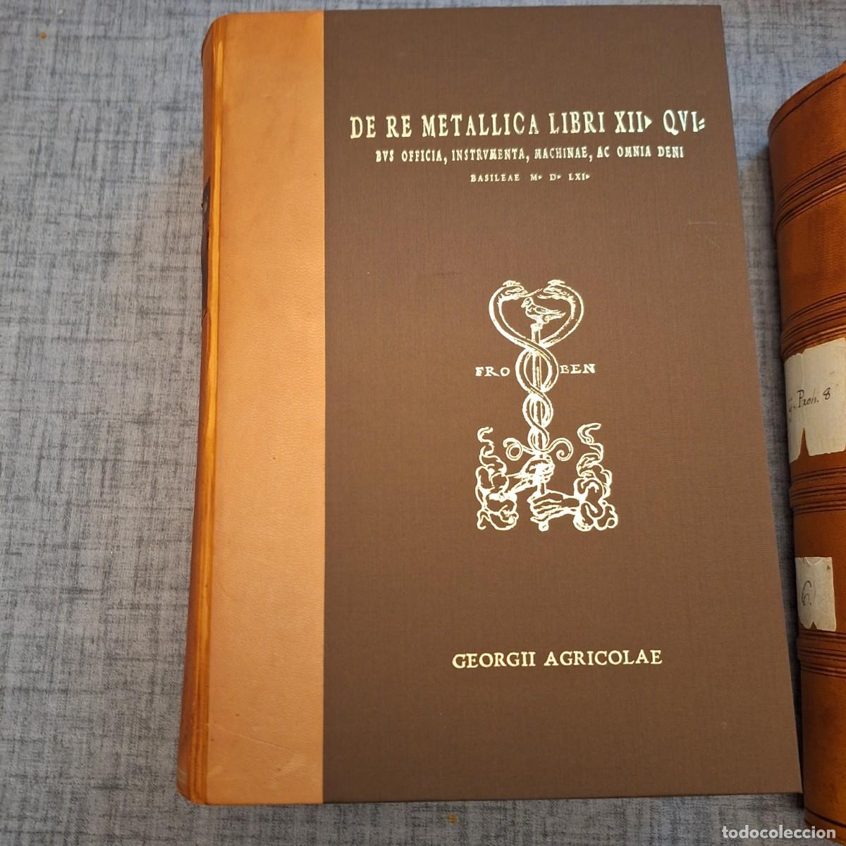 Libros de segunda mano: FACSIMI DE RE METALICA AGRICOLA - Foto 9