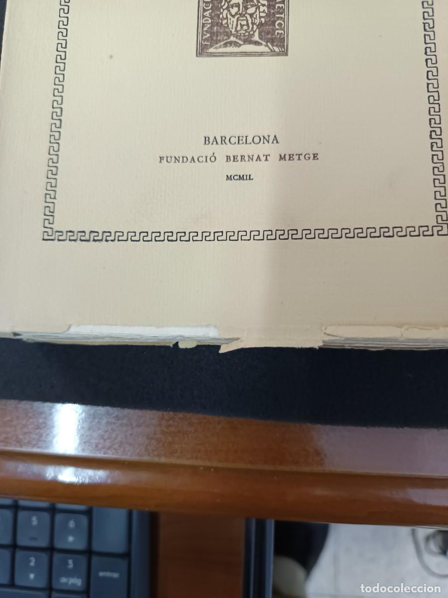 Libros de segunda mano: libro. PLAUTE. COM&Egrave;DIES, VOL 6. FUNDACI&Oacute; BERNAT METGE. - Foto 2