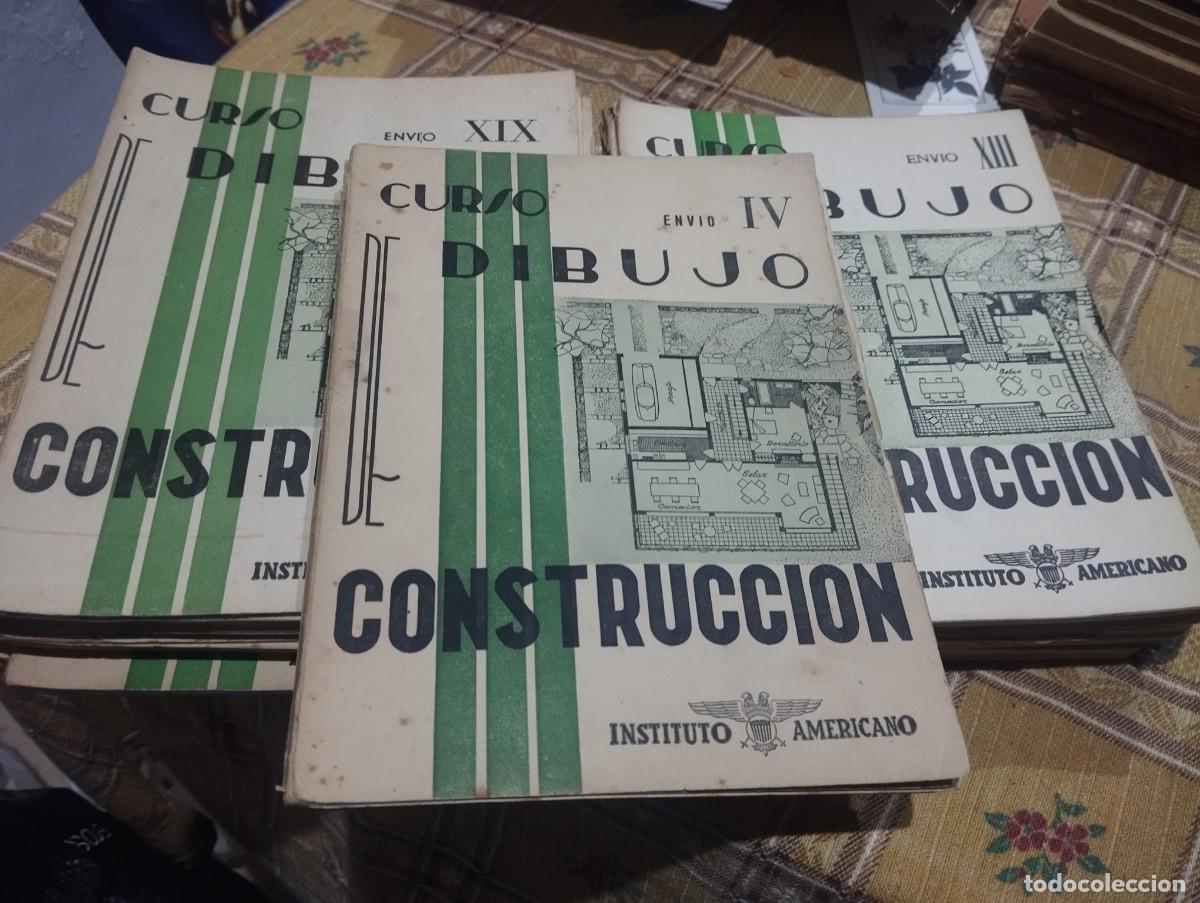 Libros de segunda mano: CURSO COMPLETO DIBUJO DE CONSTRUCCION 24 TOMOS INSTITUTO AMERICANO 1959