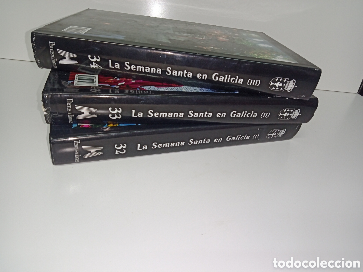 Libros de segunda mano: LA SEMANA SANTA EN GALICIA 3 TOMOS - H&Eacute;RCULES EDICIONES - Foto 2