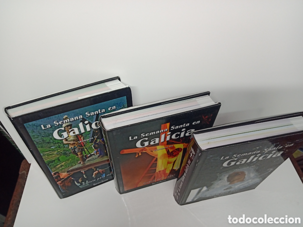 Libros de segunda mano: LA SEMANA SANTA EN GALICIA 3 TOMOS - H&Eacute;RCULES EDICIONES - Foto 4