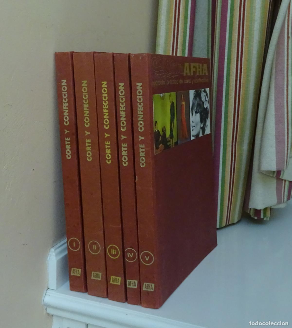 Libros de segunda mano: M&Eacute;TODO PR&Aacute;CTICO DE CORTE Y CONFECCI&Oacute;N AFHA. 5 TOMOS. COMPLETA - Foto 1