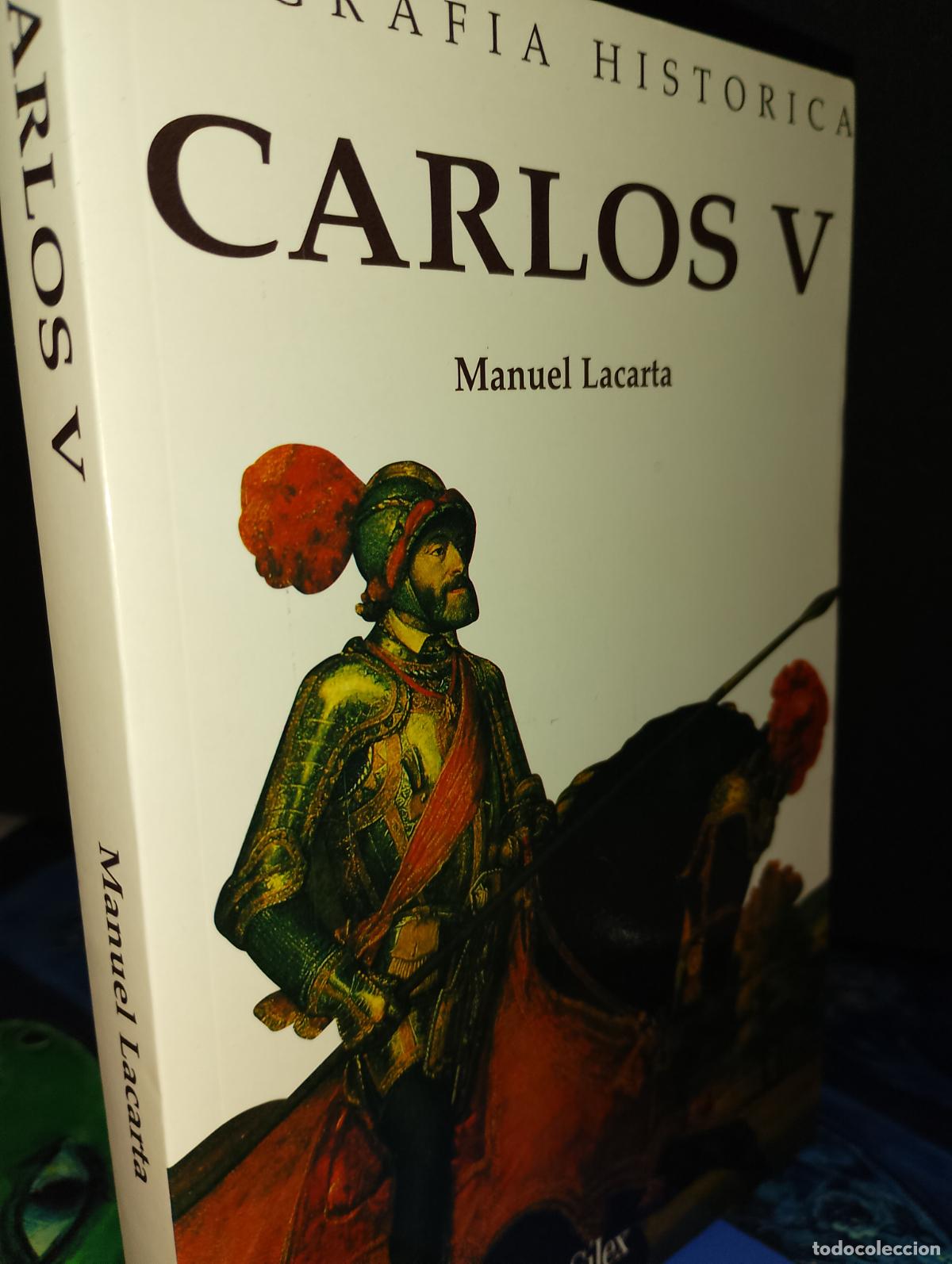 Libros de segunda mano: Carlos V. Manuel Lacarta. S&iacute;lex. NUEVO - Foto 1