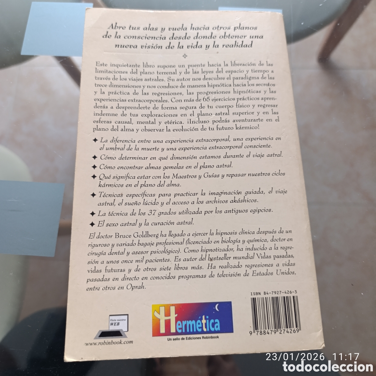 Libros de segunda mano: &nbsp;&rdquo;Viajes astrales&rdquo;&nbsp;del Dr. Bruce Goldberg.&nbsp; - Foto 2