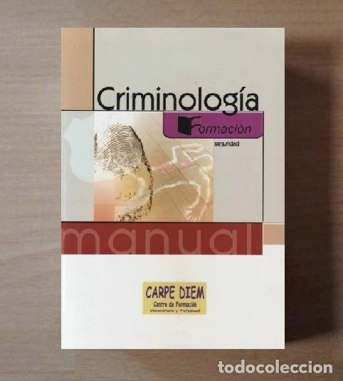 Libros de segunda mano: CRIMINOLOGIA. MANUAL. EDITORIAL CEP. - Foto 1