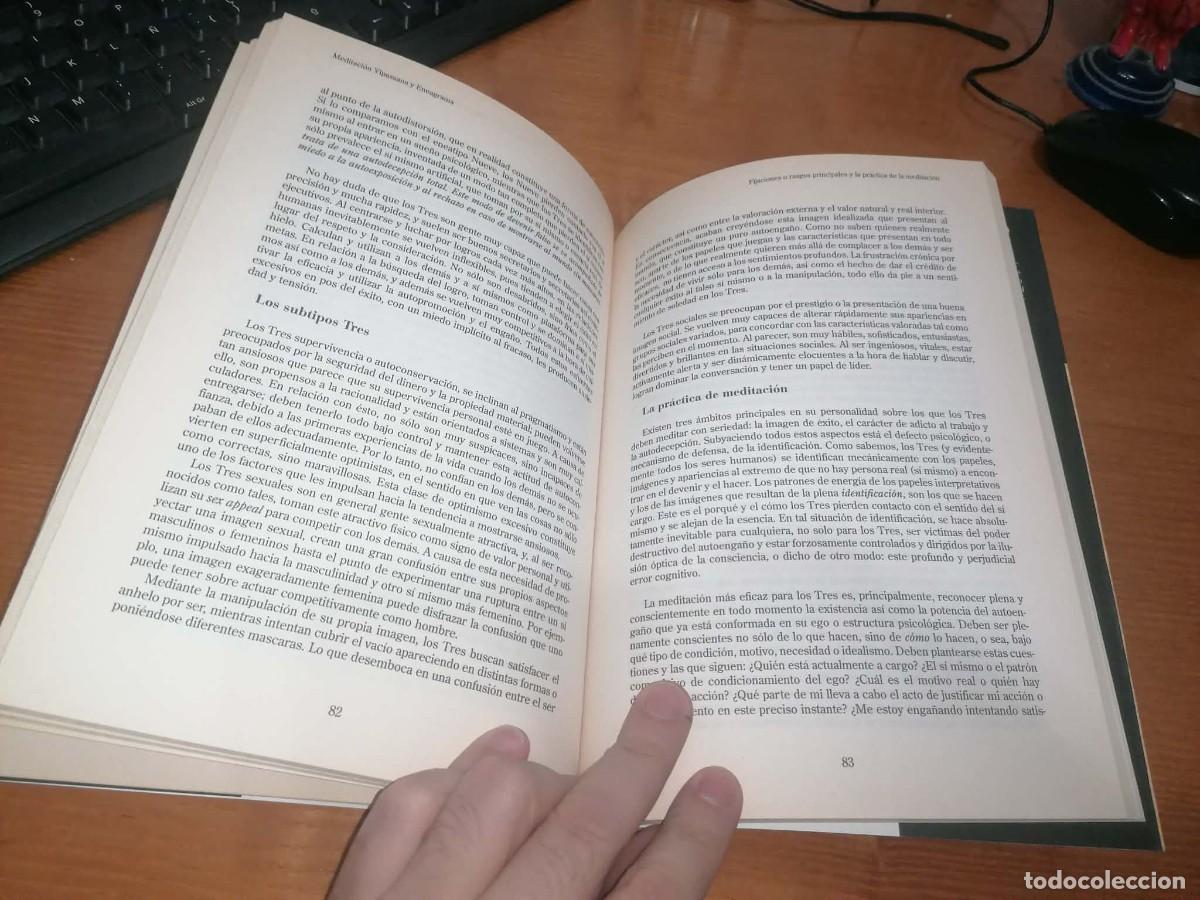 Libros de segunda mano: Libro: Meditaci&oacute;n Vipassana y Eneagrama - Foto 5