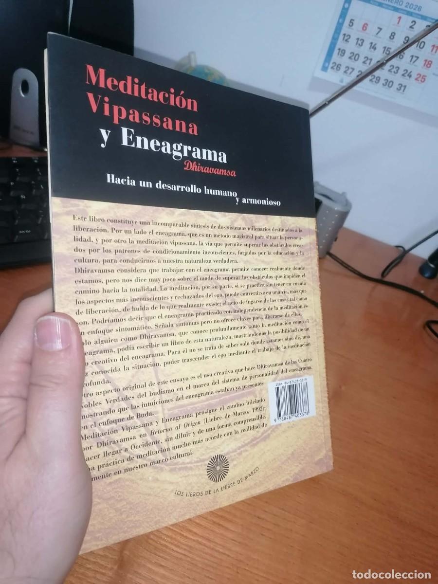 Libros de segunda mano: Libro: Meditaci&oacute;n Vipassana y Eneagrama - Foto 8