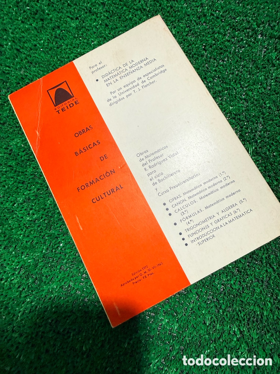 Libros de segunda mano: TRIGONOMETRIA y ALGEBRA R. Rodr&iacute;guez Vidal QUINTO CURSO DE MATEMATICAS - Foto 3