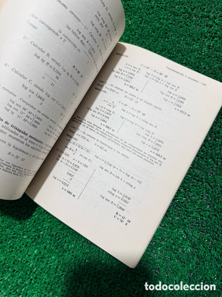 Libros de segunda mano: TRIGONOMETRIA y ALGEBRA R. Rodr&iacute;guez Vidal QUINTO CURSO DE MATEMATICAS - Foto 5