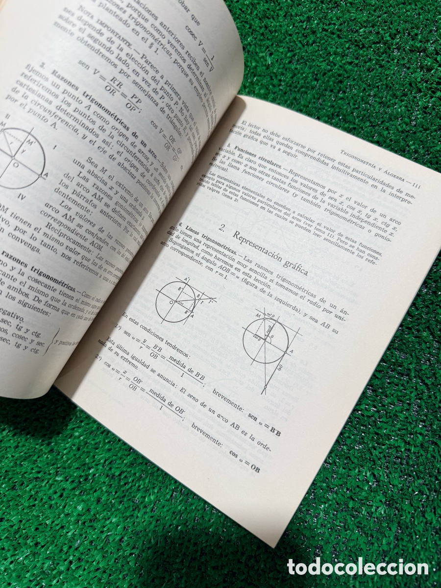 Libros de segunda mano: TRIGONOMETRIA y ALGEBRA R. Rodr&iacute;guez Vidal QUINTO CURSO DE MATEMATICAS - Foto 6