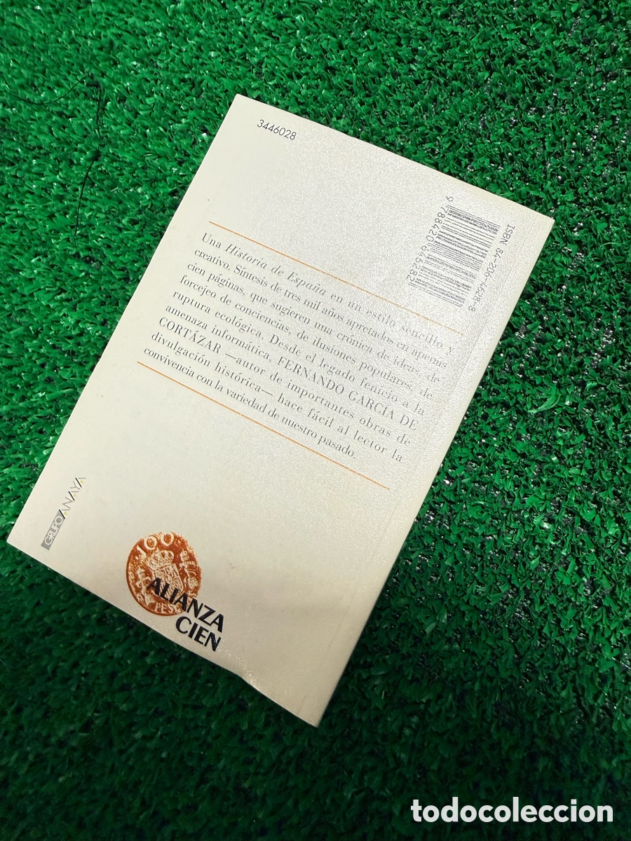 Libros de segunda mano: GARCIA DE CORTAZAR Historia de Espa&ntilde;a - Foto 2