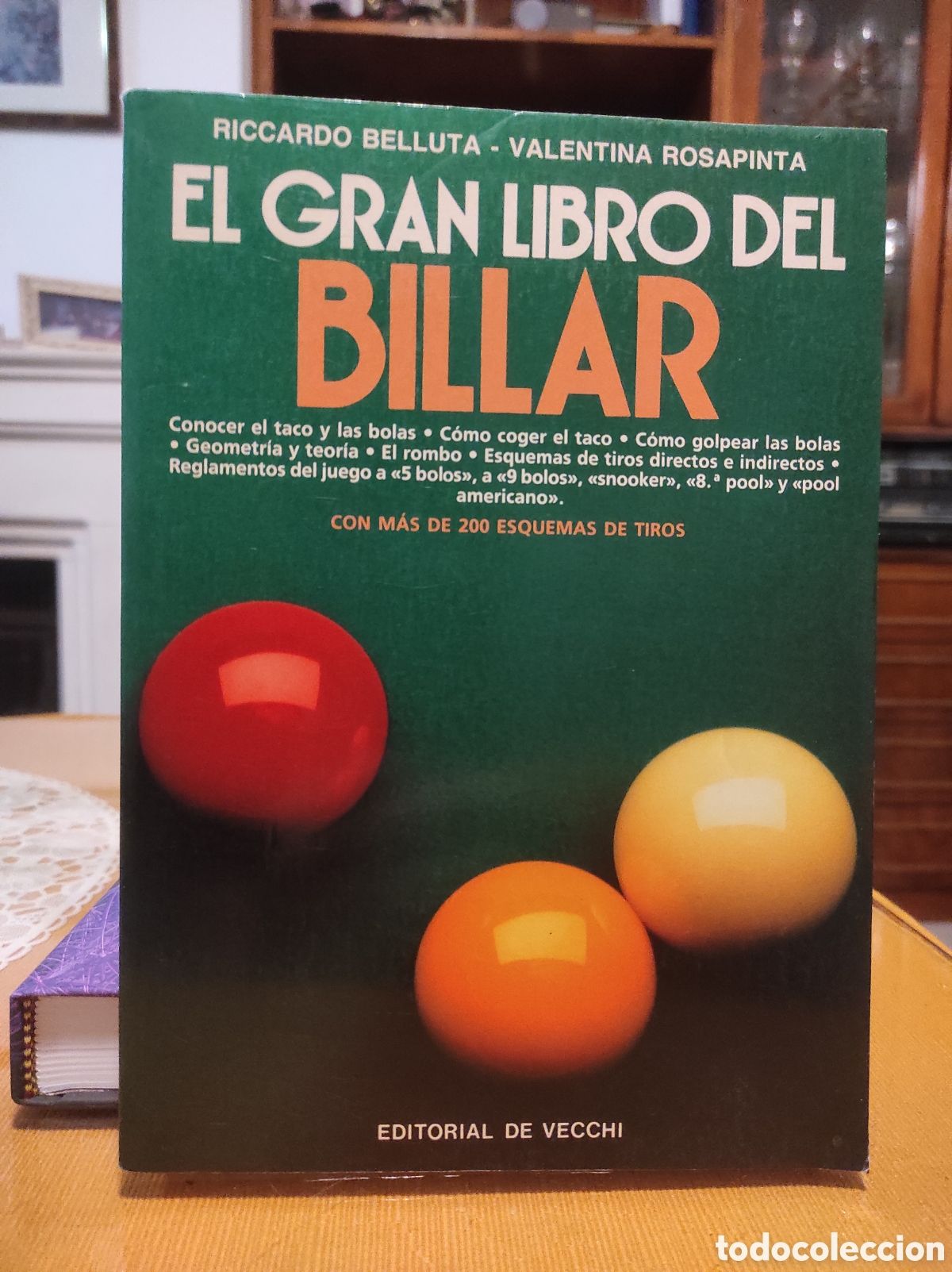 Libros de segunda mano: RICCARDO BELLUTA - EL GRAN LIBRO DEL BILLAR - Foto 1