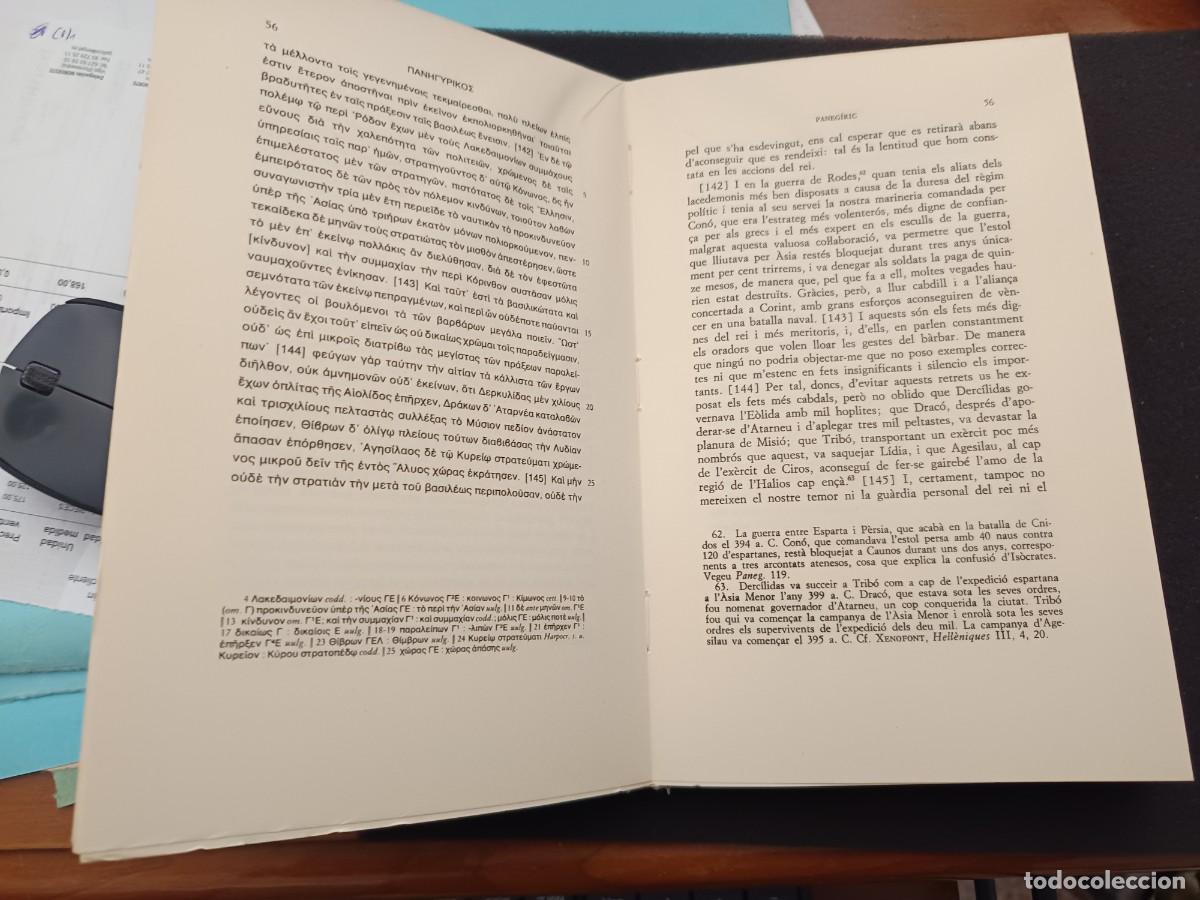 Libros de segunda mano: libro. IS&Ograve;CRATES. DISCURSOS. VOL. II. FUNDACI&Oacute; BERNAT METGE. - Foto 2