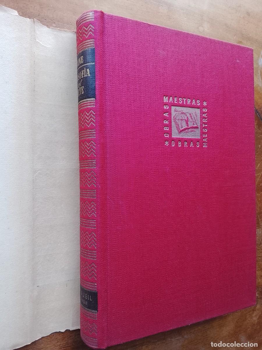 Libros de segunda mano: Taine, filosof&iacute;a del arte - Foto 2