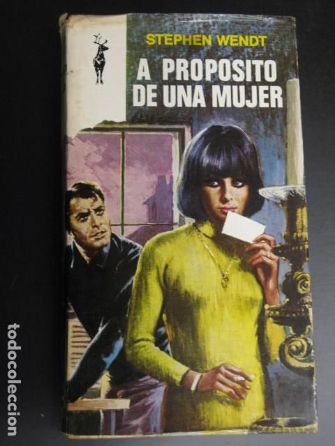 Libros de segunda mano: A PROPOSITO DE UNA MUJER / STEPHEN WENDT - Foto 1