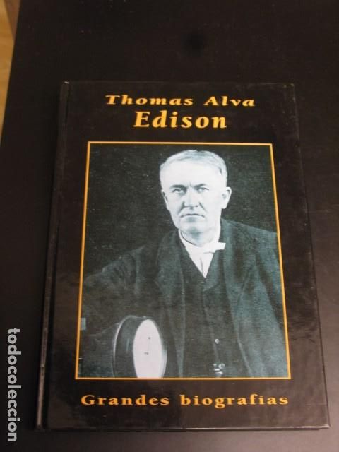 Libros de segunda mano: THOMAS ALVA EDISON - GRANDES BIOGRAF&Iacute;AS - A.C. VAN DER WAL - Foto 1