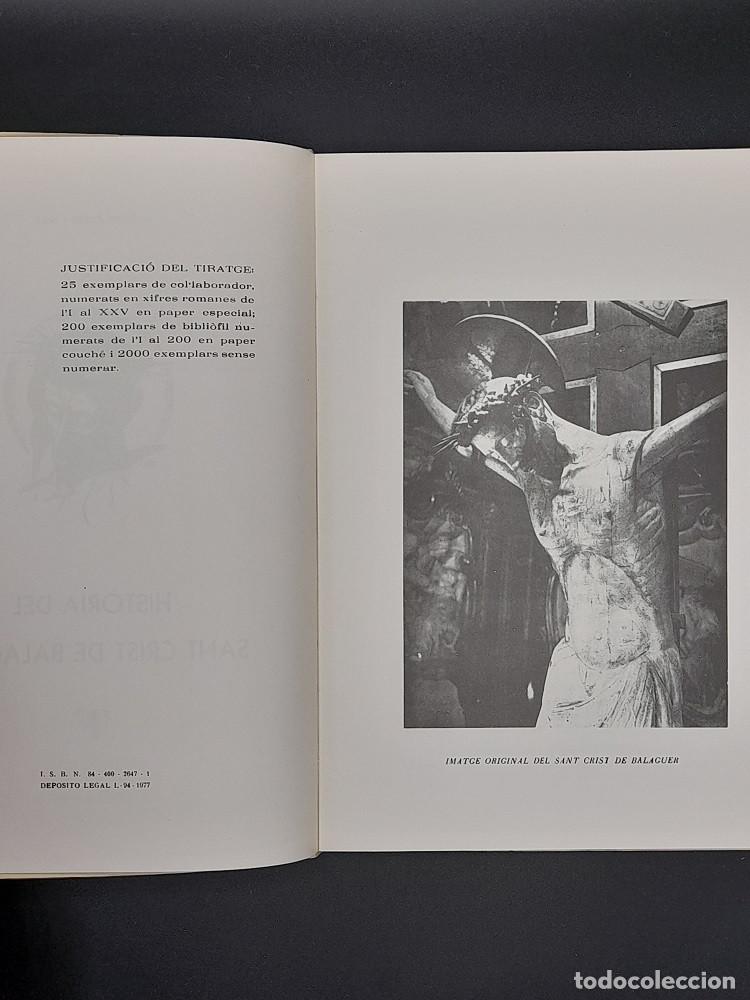 Libros de segunda mano: Hist&ograve;ria del Sant Crist de Balaguer - Foto 2