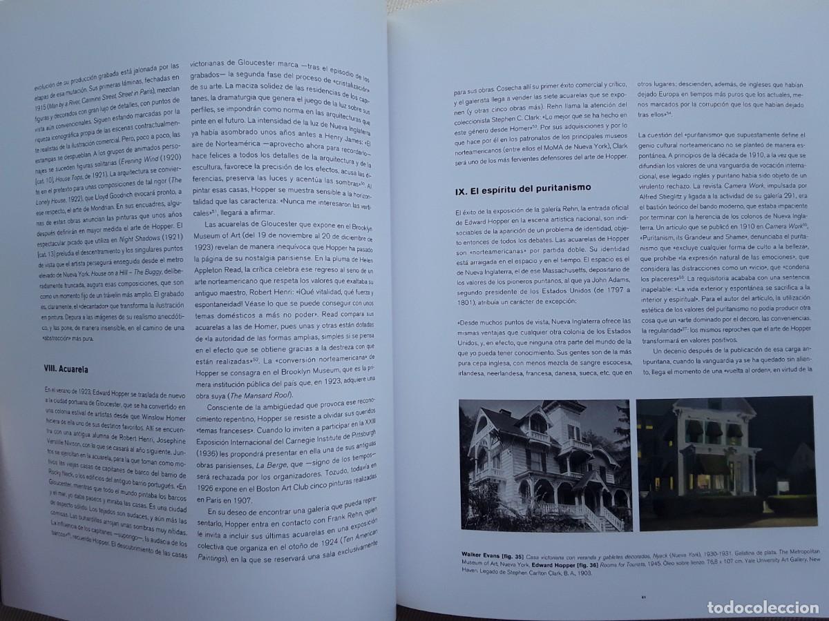 Libros de segunda mano: HOPPER. MUSEO THYSSEN DE MADRID. - Foto 4