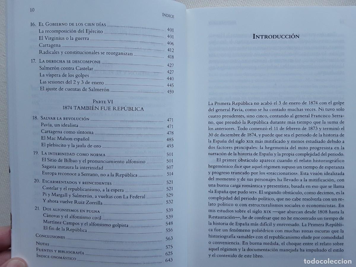 Libros de segunda mano: JORGE VILCHES. LA PRIMERA REP&Uacute;BLICA ESPA&Ntilde;OLA. - Foto 4