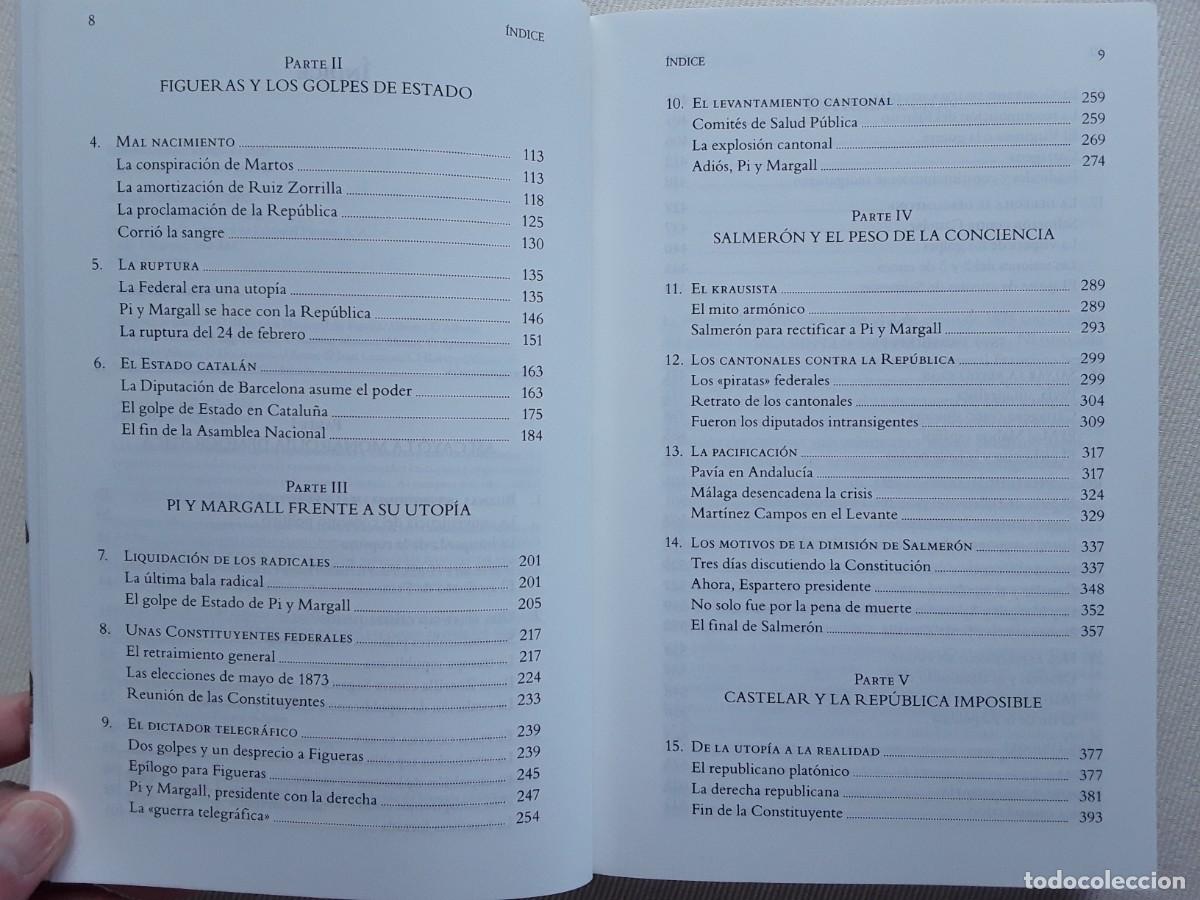 Libros de segunda mano: JORGE VILCHES. LA PRIMERA REP&Uacute;BLICA ESPA&Ntilde;OLA. - Foto 5