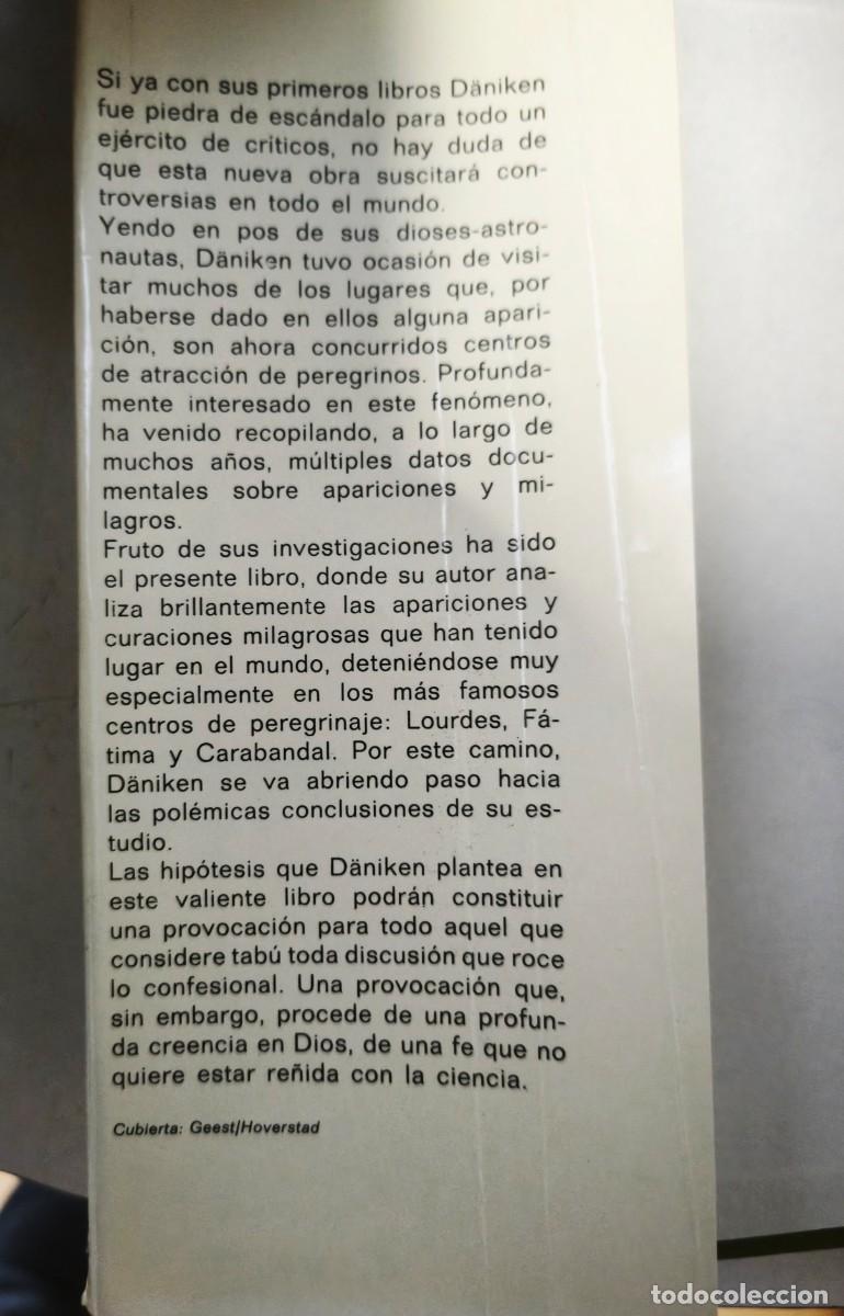 Libros de segunda mano: LAS APARICIONES Erich von D&auml;niken &mdash; Ediciones Mart&iacute;nez Roca - Foto 2