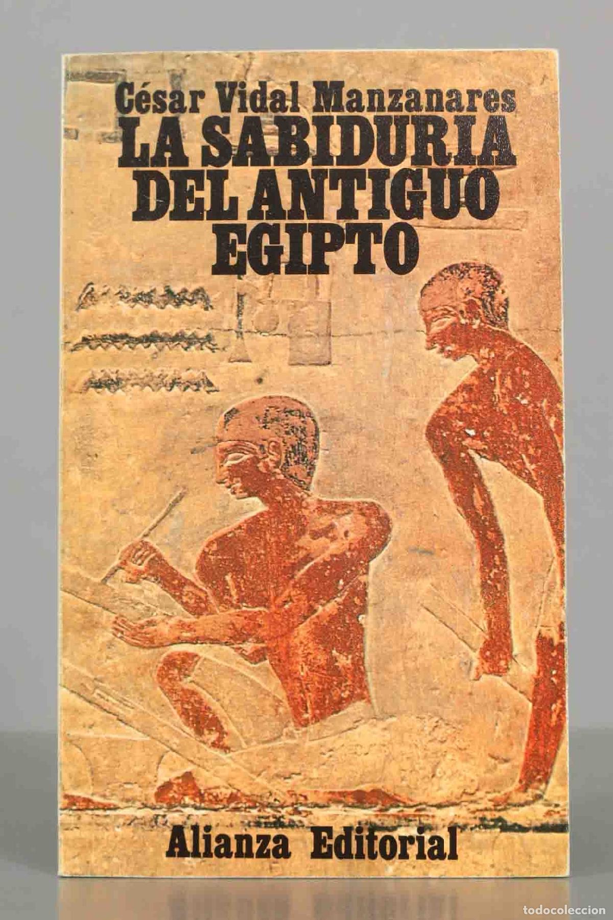 Libros de segunda mano: La sabidur&iacute;a del antiguo Egipto. Vidal, C&eacute;sar. - Foto 1