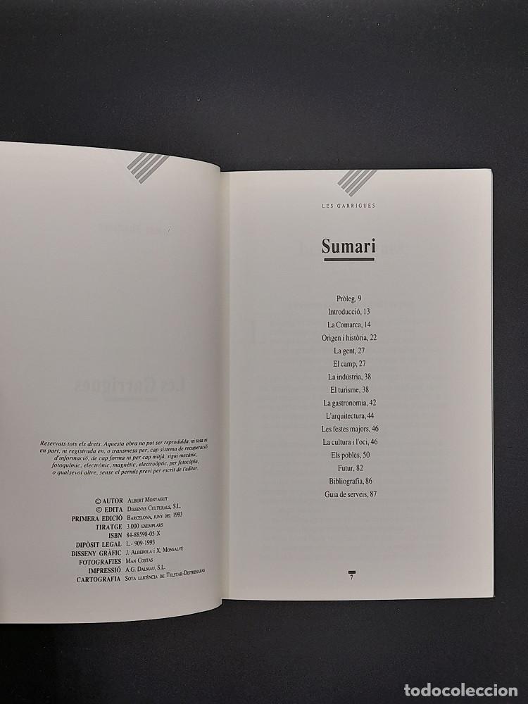 Libros de segunda mano: Les Garrigues - Albert Montagut - Foto 2