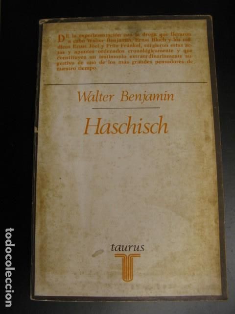 Libros de segunda mano: Haschisch - Benjamin, Walter: - Foto 1