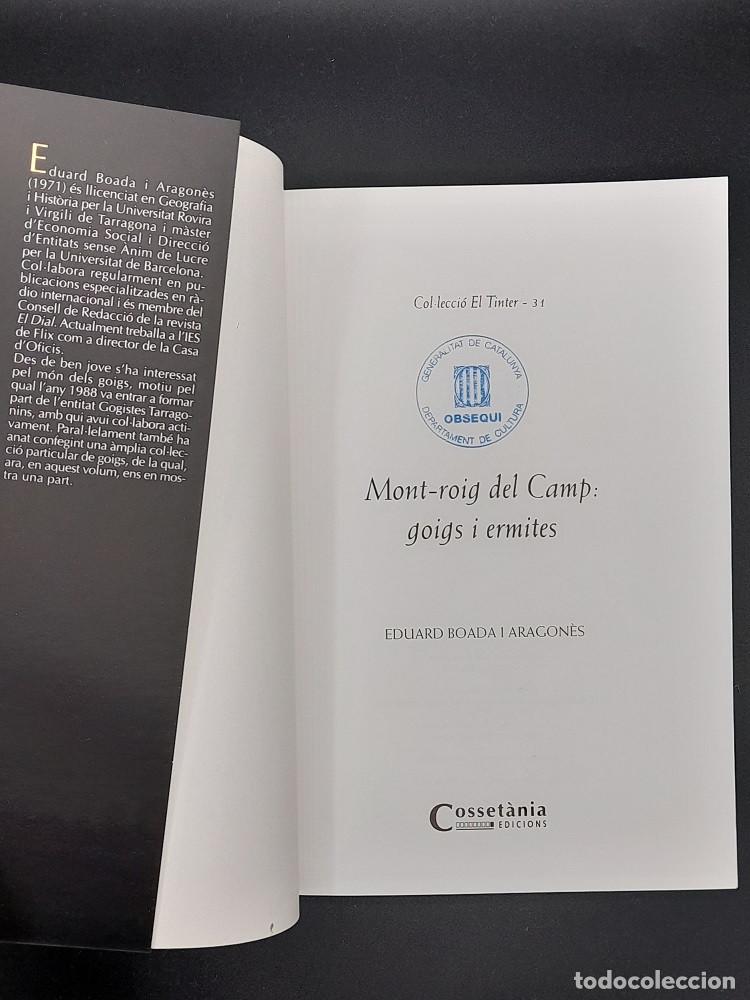 Libros de segunda mano: Mont-roig del Camp, goig i ermites - Foto 2