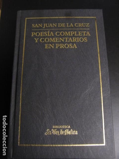 Gebrauchte B&uuml;cher: POES&Iacute;A COMPLETA Y COMENTARIOS EN PROSA DE SAN JUAN DE LA CRUZ