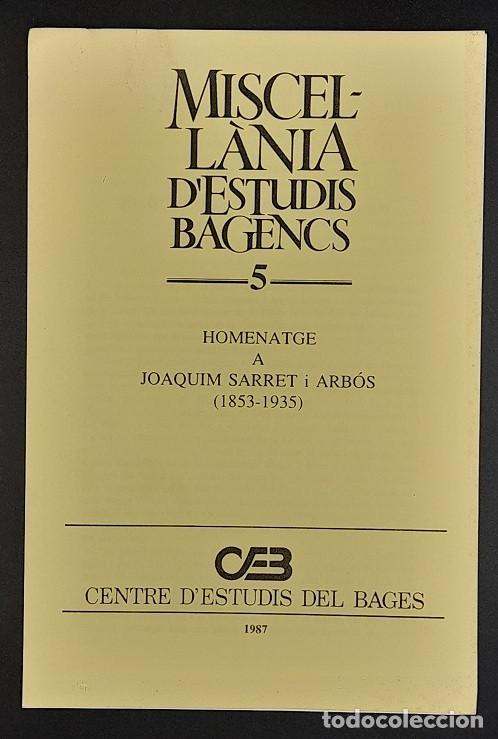 Gebrauchte B&uuml;cher: Miscel&middot;l&agrave;nia d'Estudis Bagencs 5