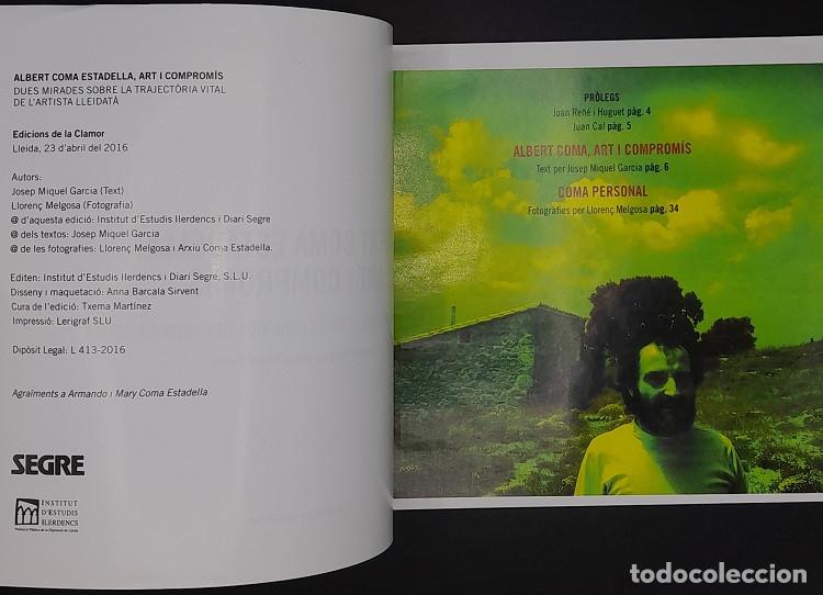 Libros de segunda mano: Albert Coma Estadella - Art i comprom&iacute;s - Foto 2