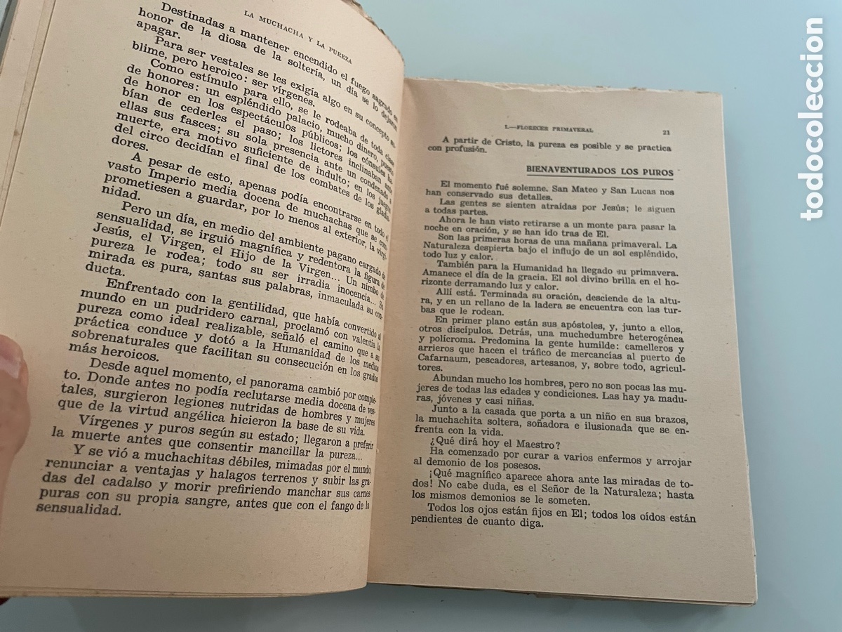 Libros de segunda mano: La Muchacha y la Pureza. Emilio Enciso, ediciones Studium Madrid 1958, 3&ordf; ed. - Foto 6