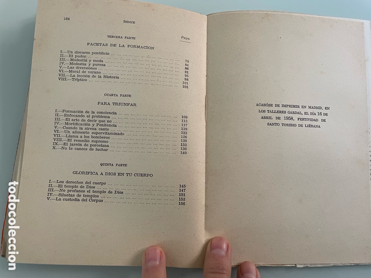 Libros de segunda mano: La Muchacha y la Pureza. Emilio Enciso, ediciones Studium Madrid 1958, 3&ordf; ed. - Foto 8