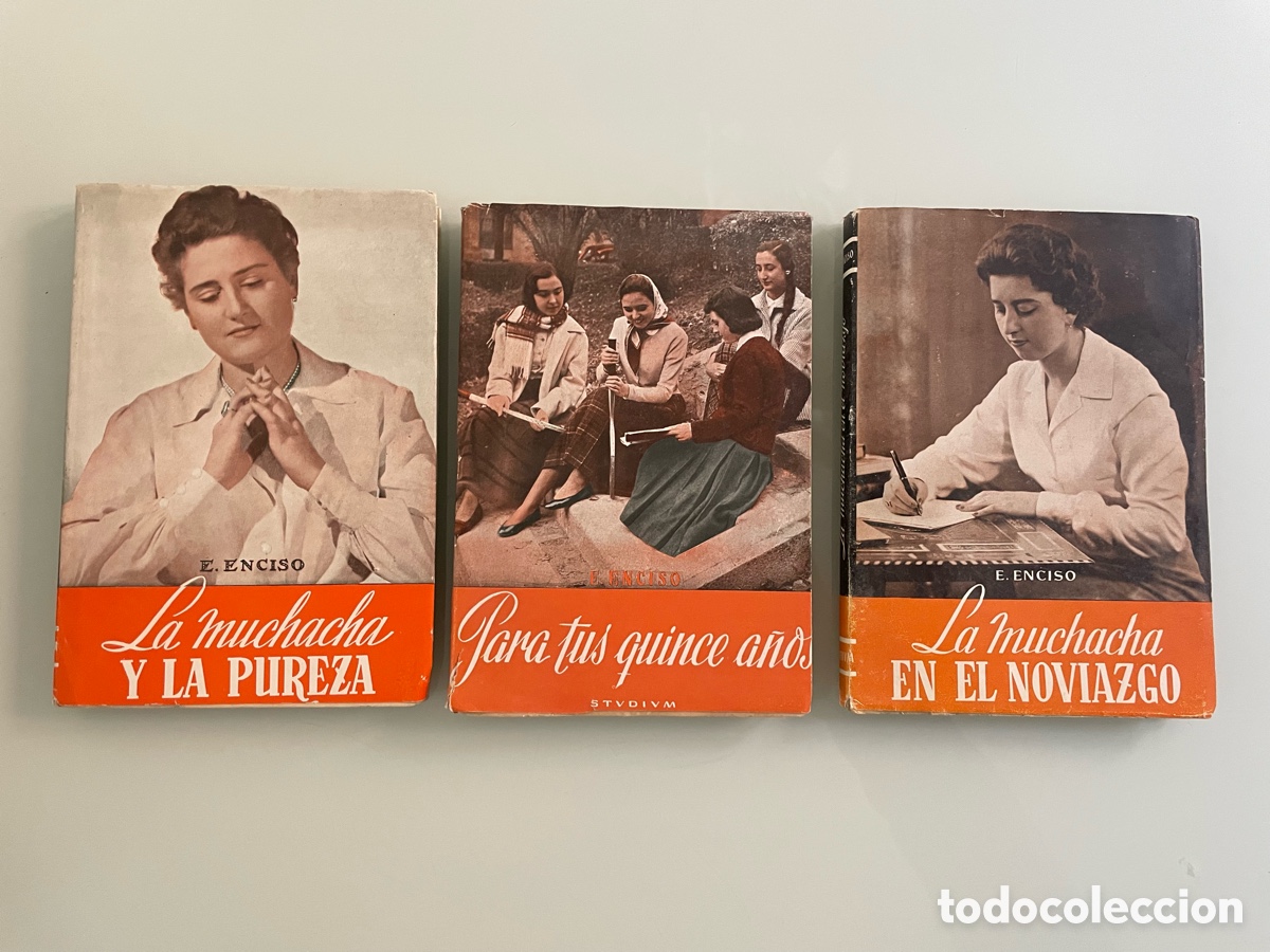 Libros de segunda mano: La Muchacha y la Pureza. Emilio Enciso, ediciones Studium Madrid 1958, 3&ordf; ed. - Foto 9
