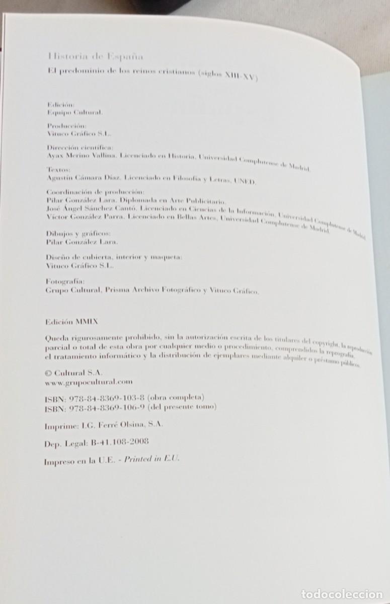 Libros de segunda mano: HISTORIA DE ESPA&Ntilde;A (8 TOMOS) - Foto 2