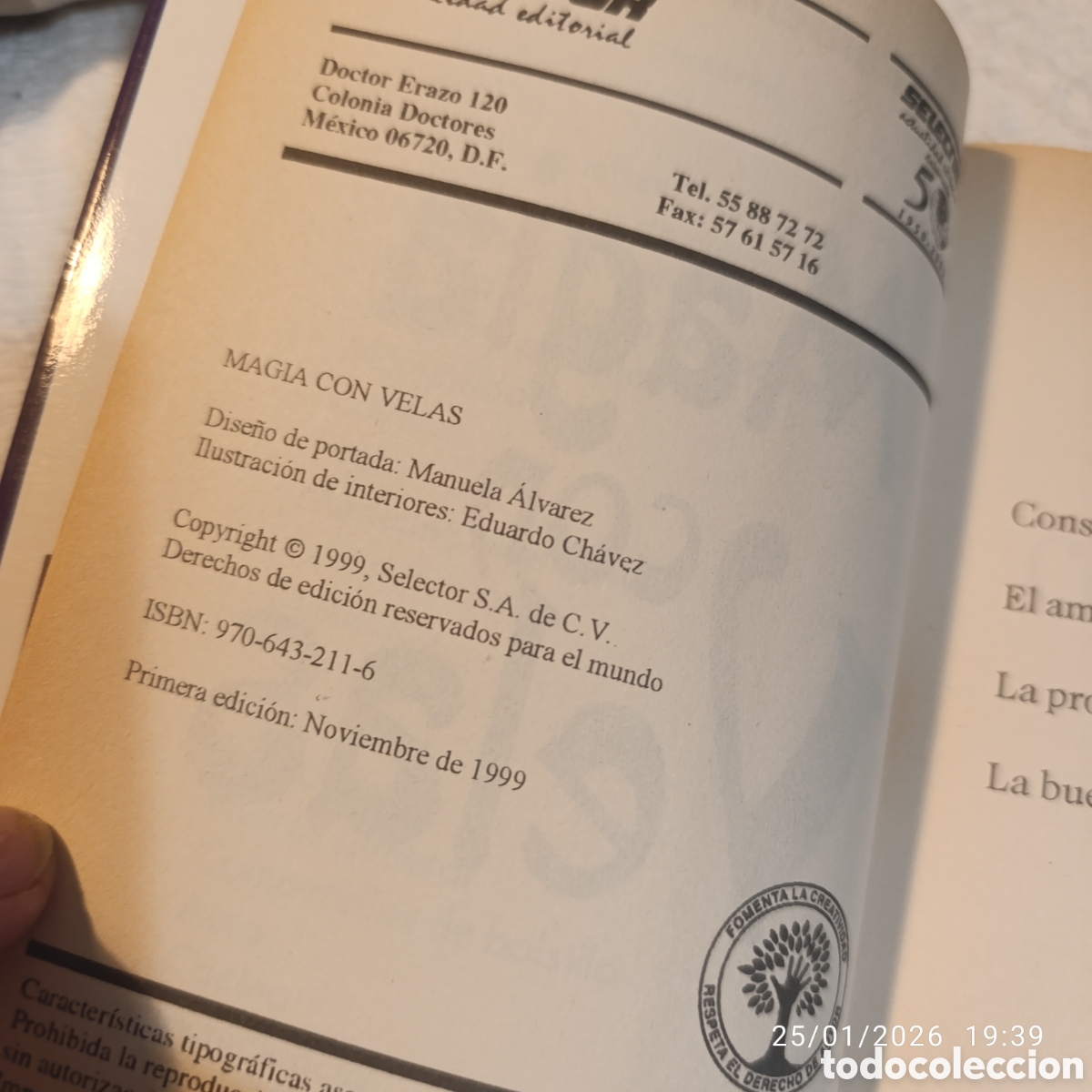 Libros de segunda mano: Magia con Velas&rdquo;&nbsp;de Pamela Hart,1 edici&oacute;n - Foto 2