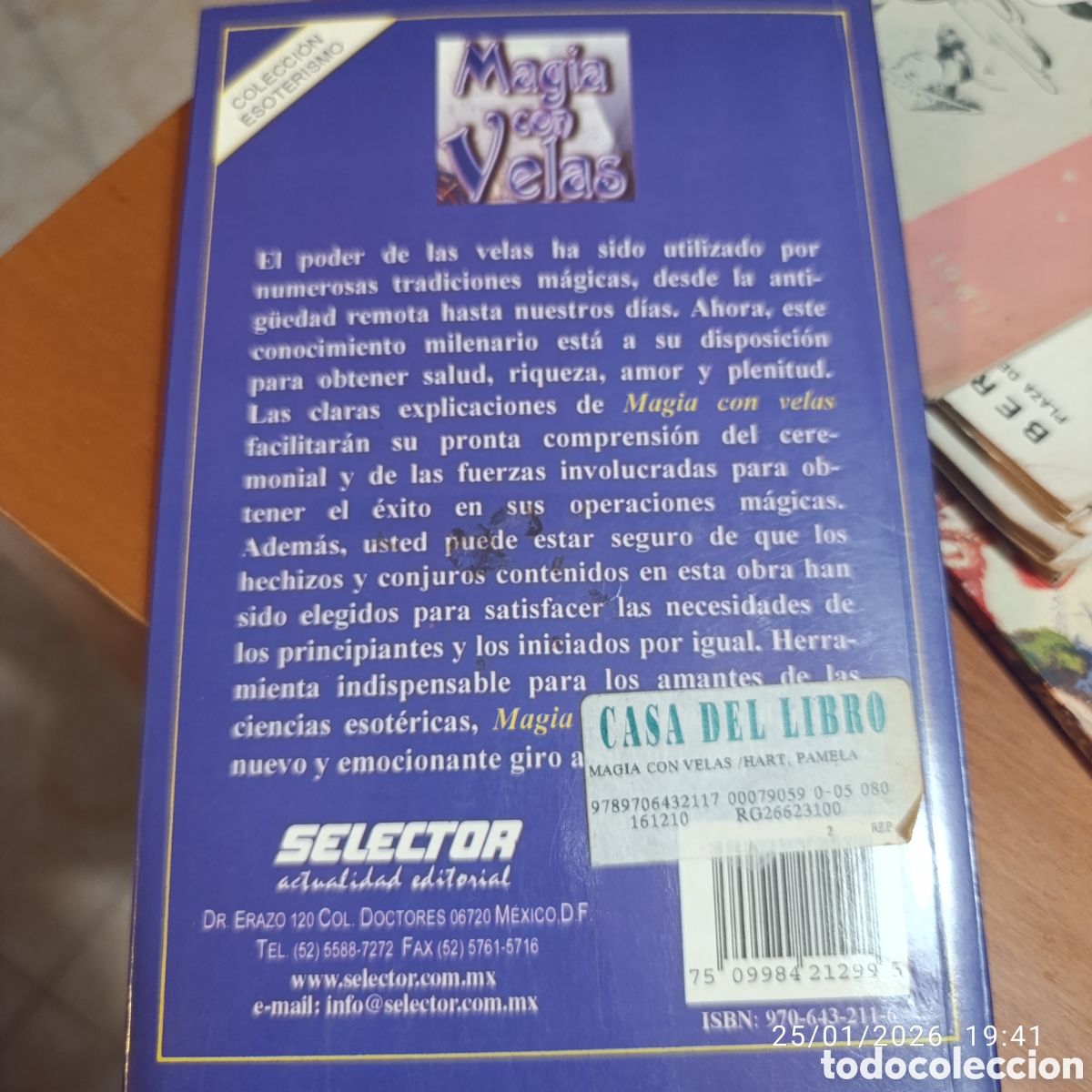 Libros de segunda mano: Magia con Velas&rdquo;&nbsp;de Pamela Hart,1 edici&oacute;n - Foto 6