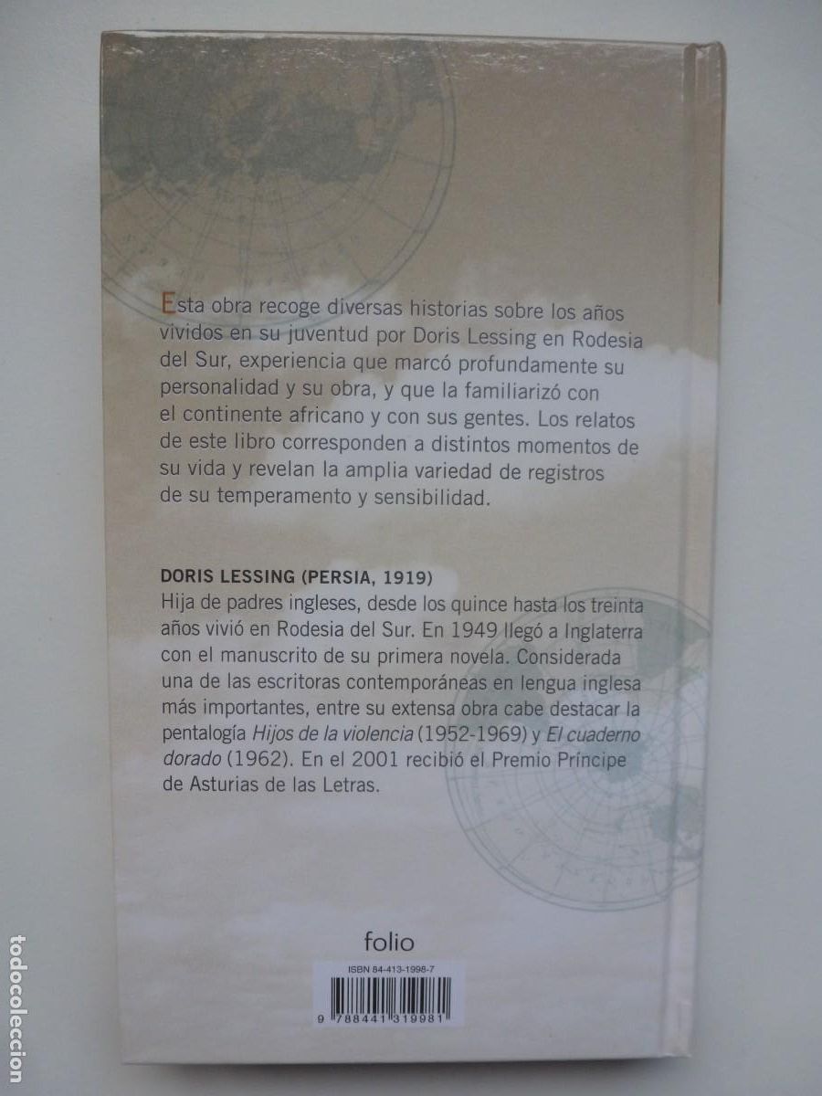 Libros de segunda mano: RELATOS AFRICANOS. DORIS LESSING. BIBLIOTECA DEL VIAJERO ABC. IMPECABLE - Foto 2