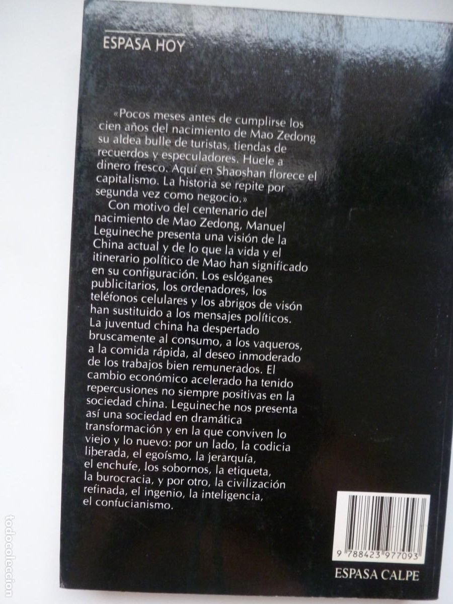 Libros de segunda mano: APOCALIPSIS MAO. MANUEL LEGUINECHE. ESPASA PRIMERA EDICI&Oacute;N. IMPECABLE - Foto 2