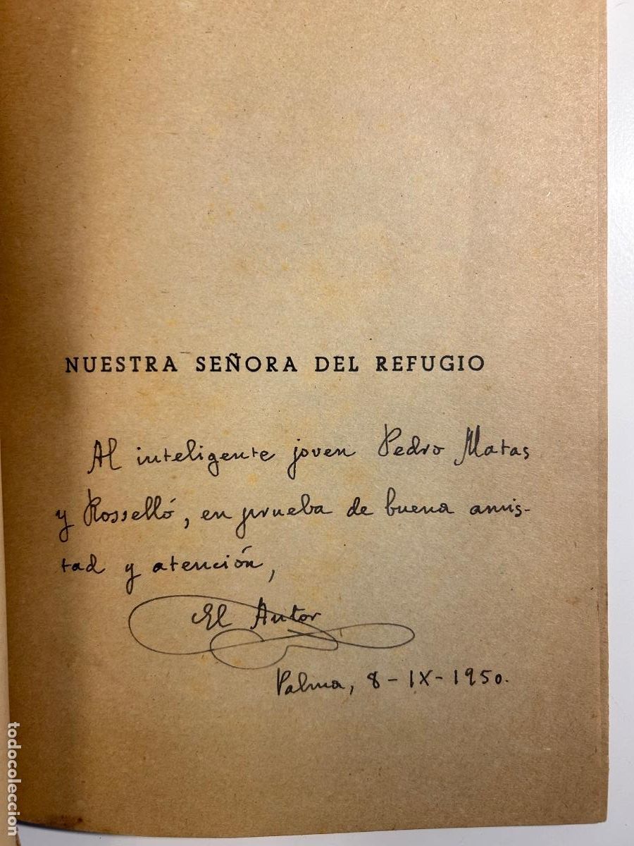Libros de segunda mano: Nuestra Se&ntilde;ora del Refugio en el Castillo de Alar&oacute;. Bartolom&eacute; Guasp. Pbro. Mallorca, 1949 - Foto 2